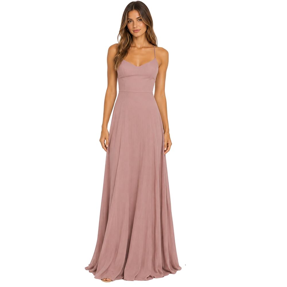 Show Me Your Mumu Rose Godshaw Goddess Cross Back Maxi Dress NWT Size Large